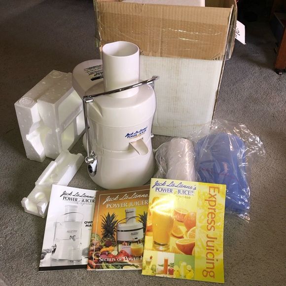 Jack Lalanne’s Kitchen Jack Lalannes Power Juicer Express Brand New